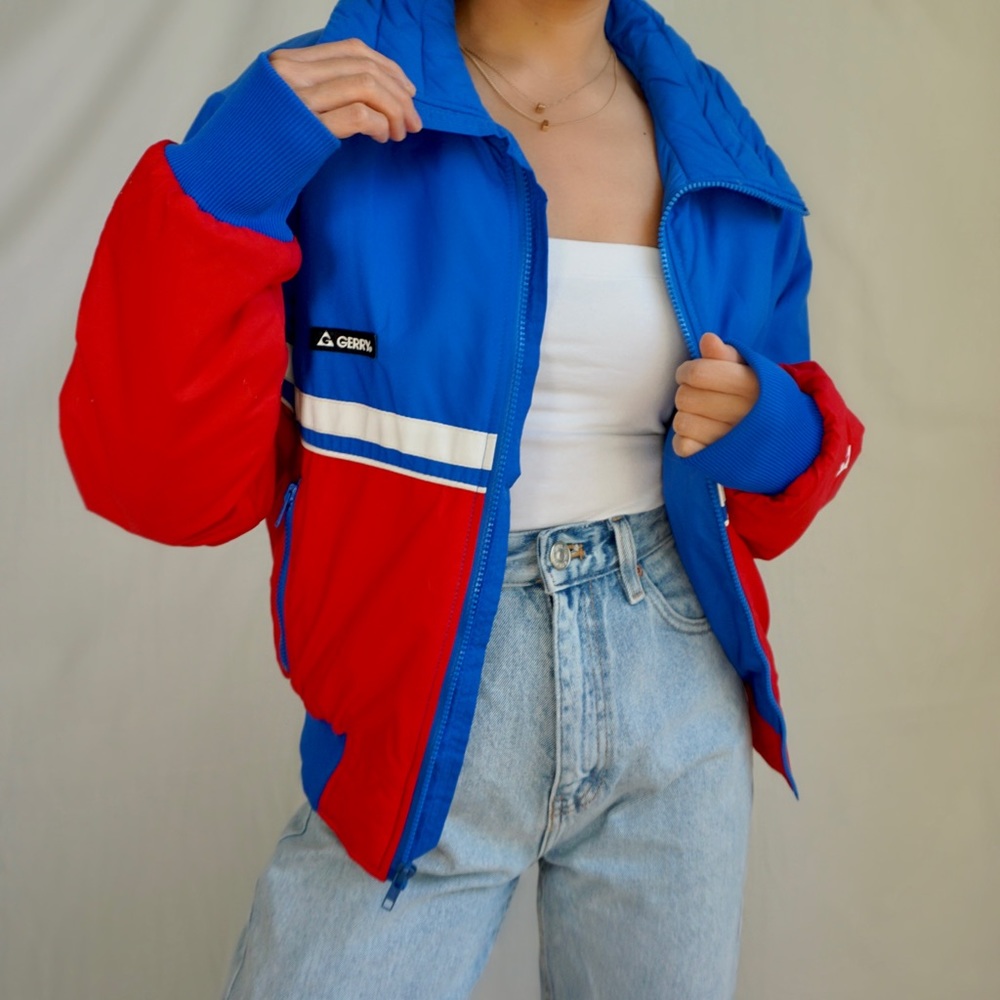 Made in the USA vintage Gerry windbreaker jacket